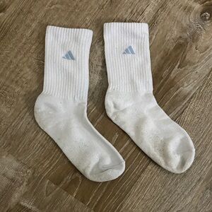 Adidas White Cheer Crew Socks